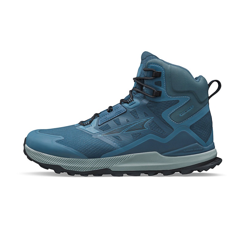 Altra LONE PEAK ALL-WTHR MID 2 Men\'s Hiking Boots Blue | NOE-281476