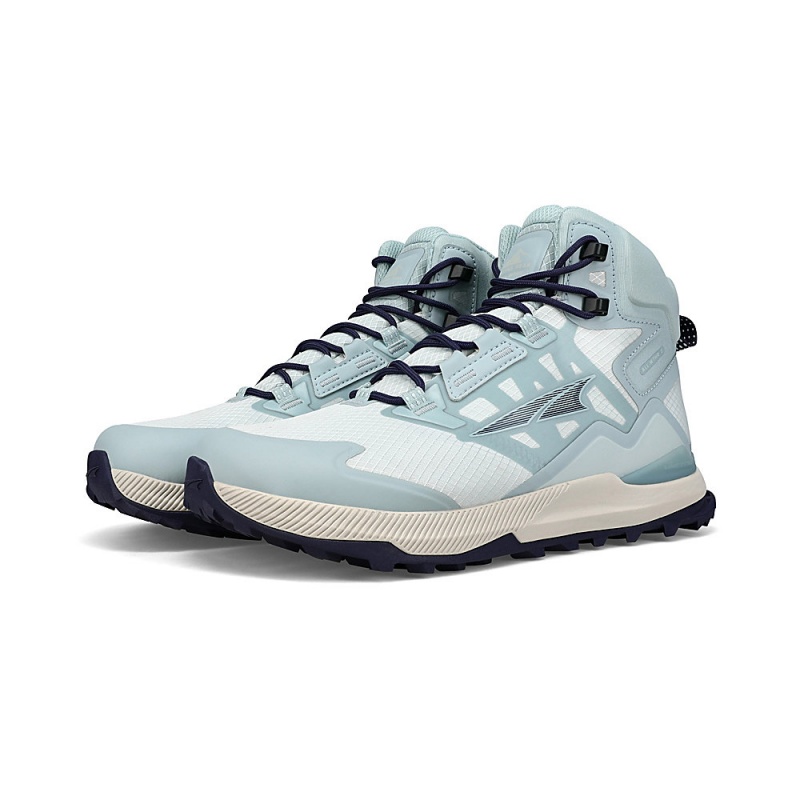 Altra LONE PEAK ALL-WTHR MID 2 Women's Hiking Boots Light Blue | DQR-791846