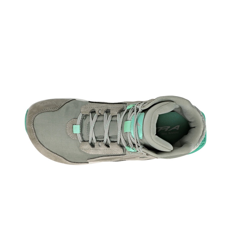 Altra LONE PEAK HIKER 2 Women's Trail Running Shoes Grey / Green | CEJ-237864