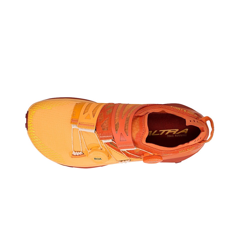 Altra MONT BLANC BOA Women's Trail Running Shoes Yellow Orange | ABF-324670