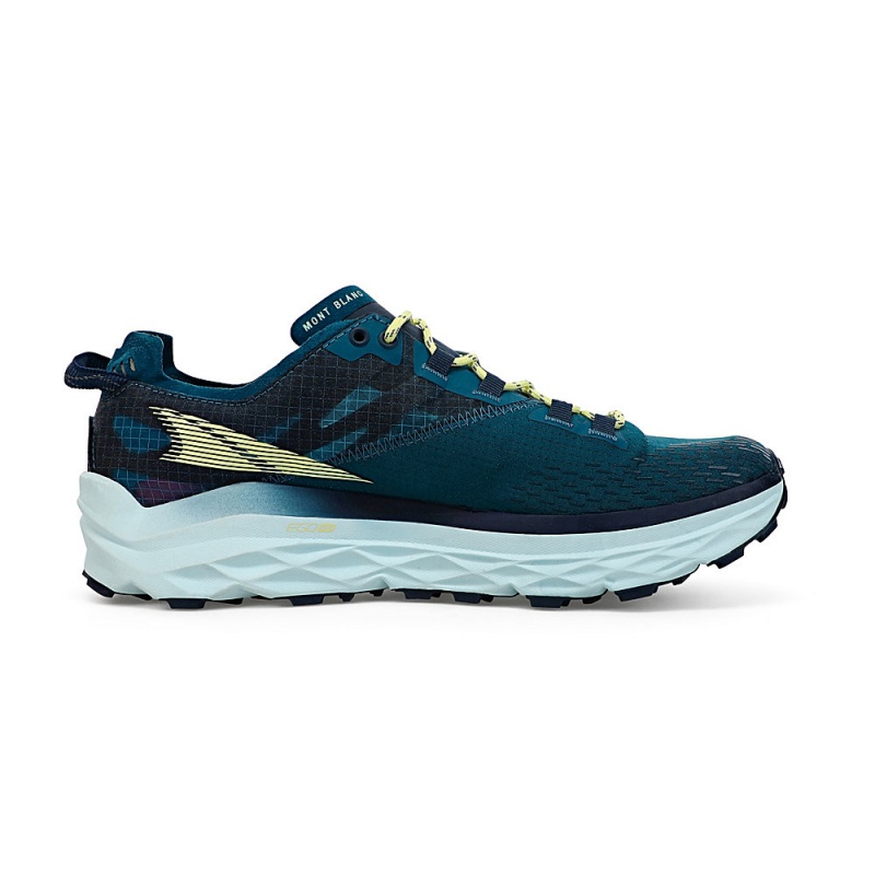 Altra MONT BLANC Women's Trail Running Shoes Deep Blue | BMT-314528