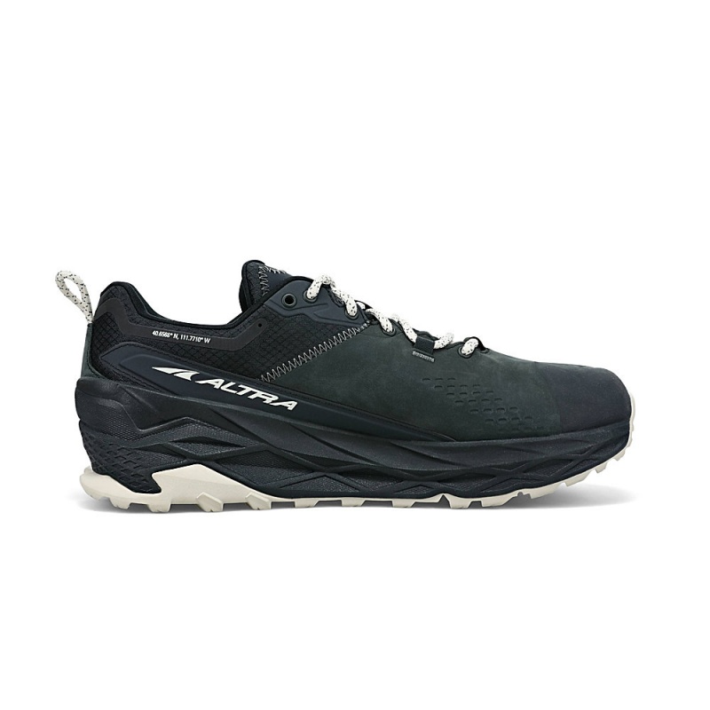 Altra OLYMPUS 5 HIKE LOW GTX Men's Trail Running Shoes Black | IHD-674981