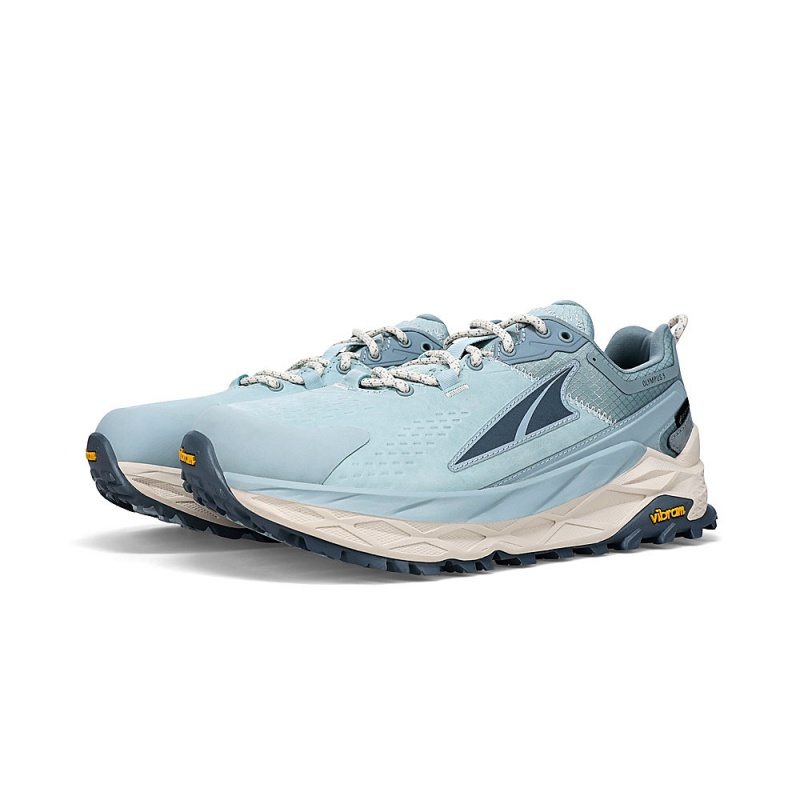 Altra OLYMPUS 5 HIKE LOW GTX Women's Trail Running Shoes Blue | IHP-038492