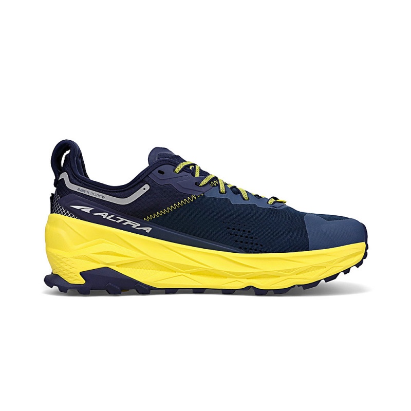 Altra OLYMPUS 5 Men's Trail Running Shoes Navy | CDV-213847