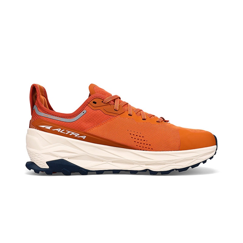 Altra OLYMPUS 5 Men's Trail Running Shoes Orange | GNX-247560