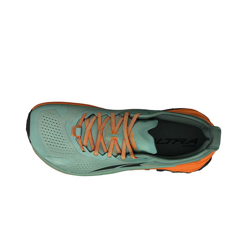 Altra OLYMPUS 5 Men's Trail Running Shoes Grey / Orange | PUD-150396