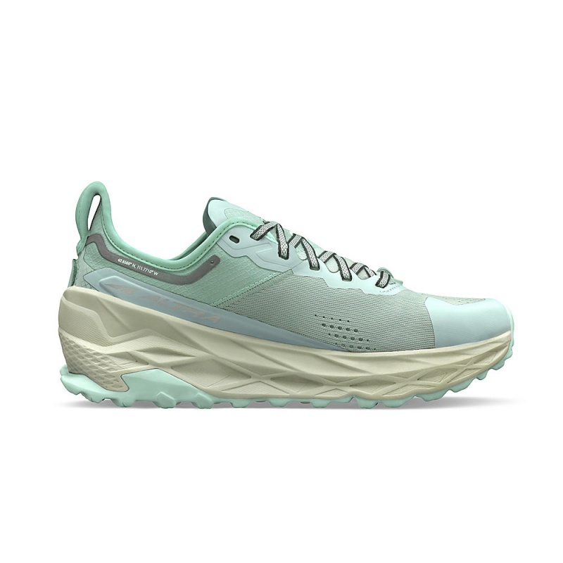 Altra OLYMPUS 5 Women's Trail Running Shoes Silver / Blue | BEF-263509