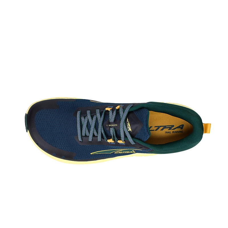 Altra OUTROAD 2 Men's Road Running Shoes Blue / Yellow | HWJ-258361