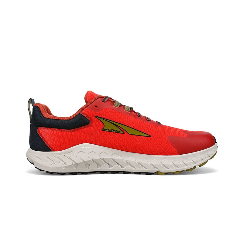 Altra OUTROAD 2 Men's Road Running Shoes Black / Red | RBJ-607129