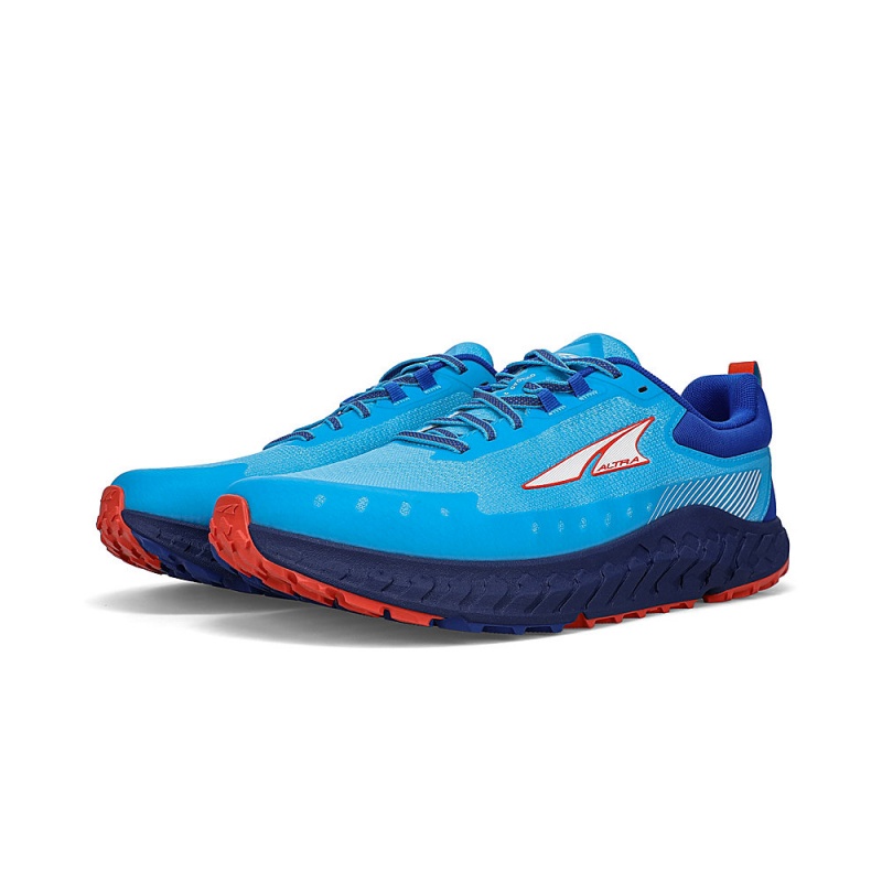 Altra OUTROAD 2 Men's Road Running Shoes Blue | DXJ-140269