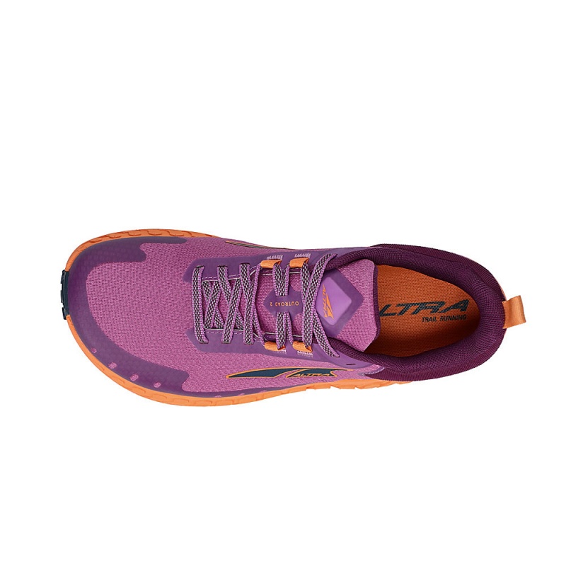 Altra OUTROAD 2 Women's Road Running Shoes Purple / Orange | ZBF-695841