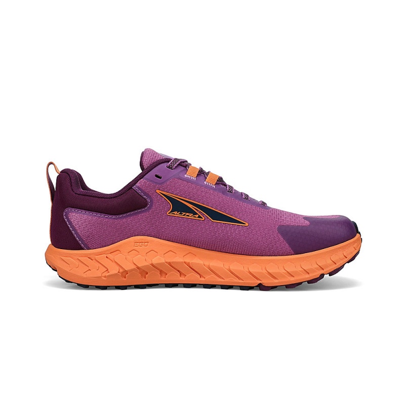 Altra OUTROAD 2 Women's Road Running Shoes Purple / Orange | ZBF-695841