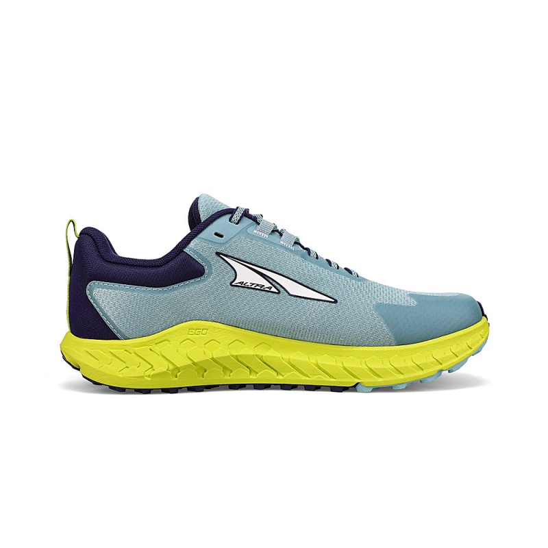 Altra OUTROAD 2 Women's Road Running Shoes Blue / Green | ASG-031694