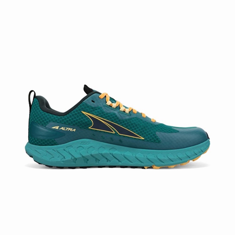 Altra OUTROAD Men's Trail Running Shoes Green | ZTL-736159