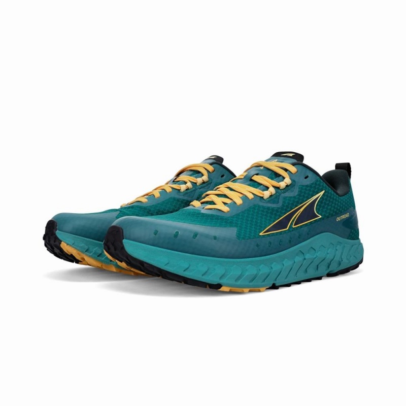 Altra OUTROAD Men's Trail Running Shoes Green | ZTL-736159