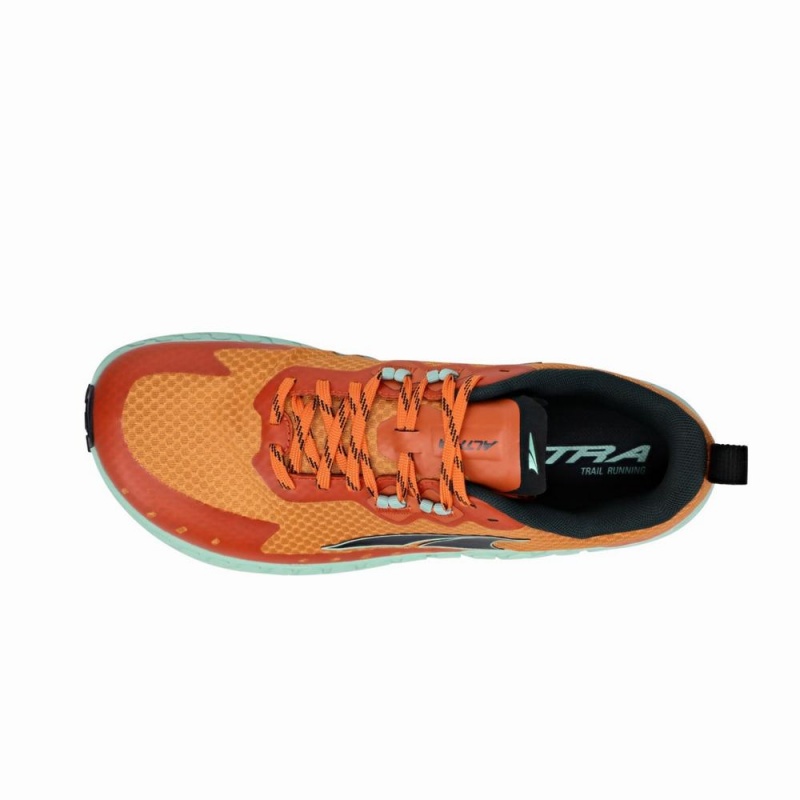 Altra OUTROAD Men's Trail Running Shoes Green / Orange | AVH-469731