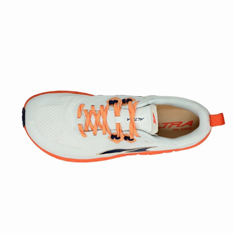 Altra OUTROAD Men's Trail Running Shoes White / Orange | FUJ-821695