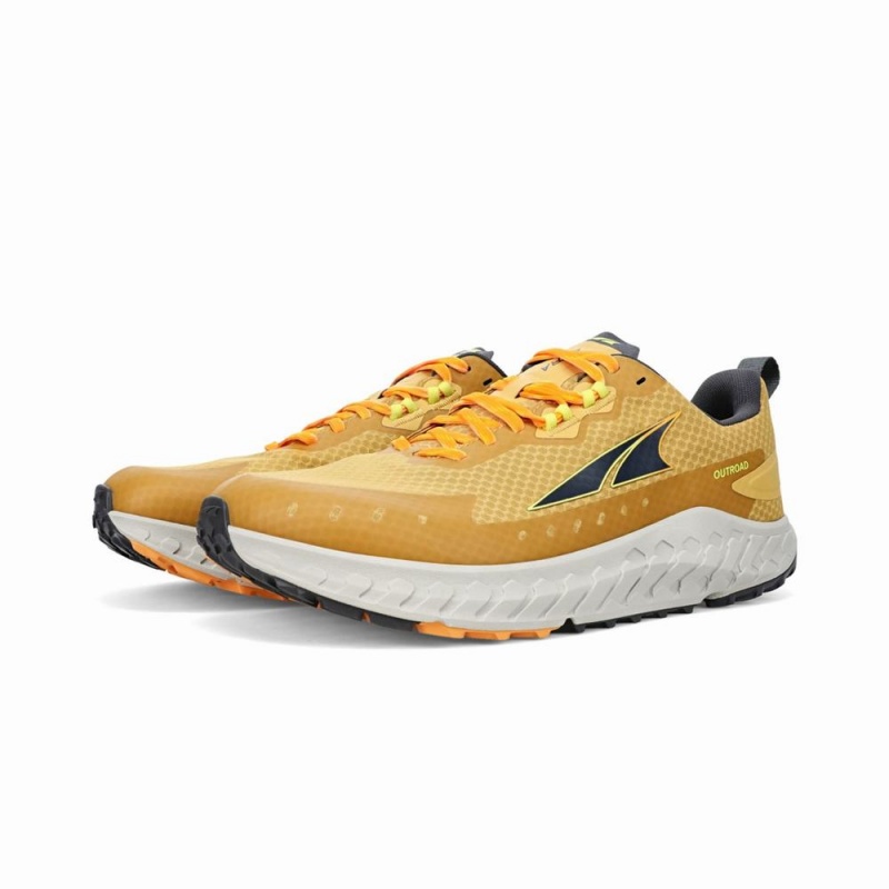 Altra OUTROAD Men's Trail Running Shoes Yellow | WEH-347602