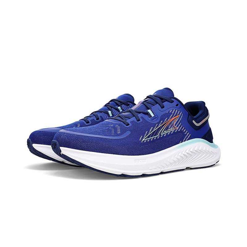 Altra PARADIGM 7 Men's Road Running Shoes Blue | HLG-563741