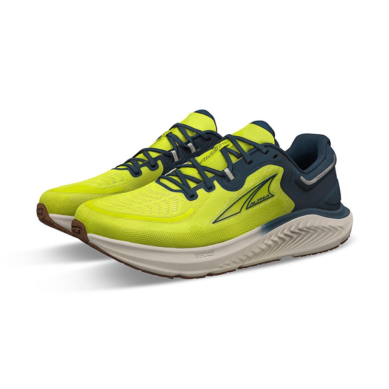 Altra PARADIGM 7 Men's Road Running Shoes Yellow | FXC-028317