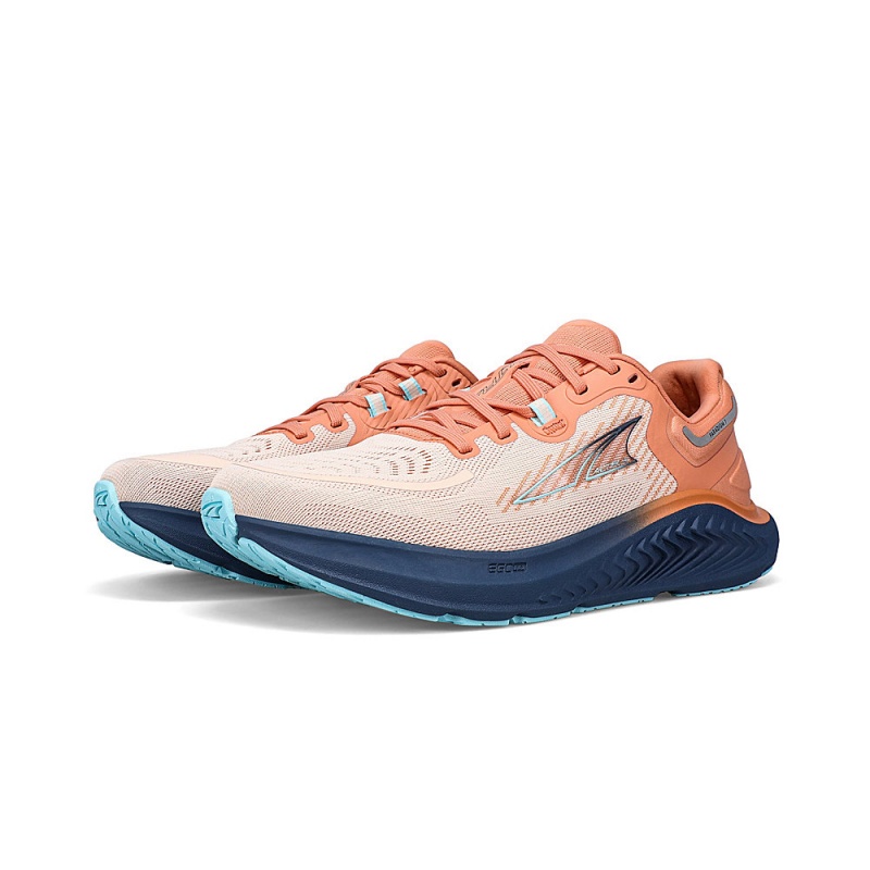 Altra PARADIGM 7 Women's Road Running Shoes Orange | TIV-349751