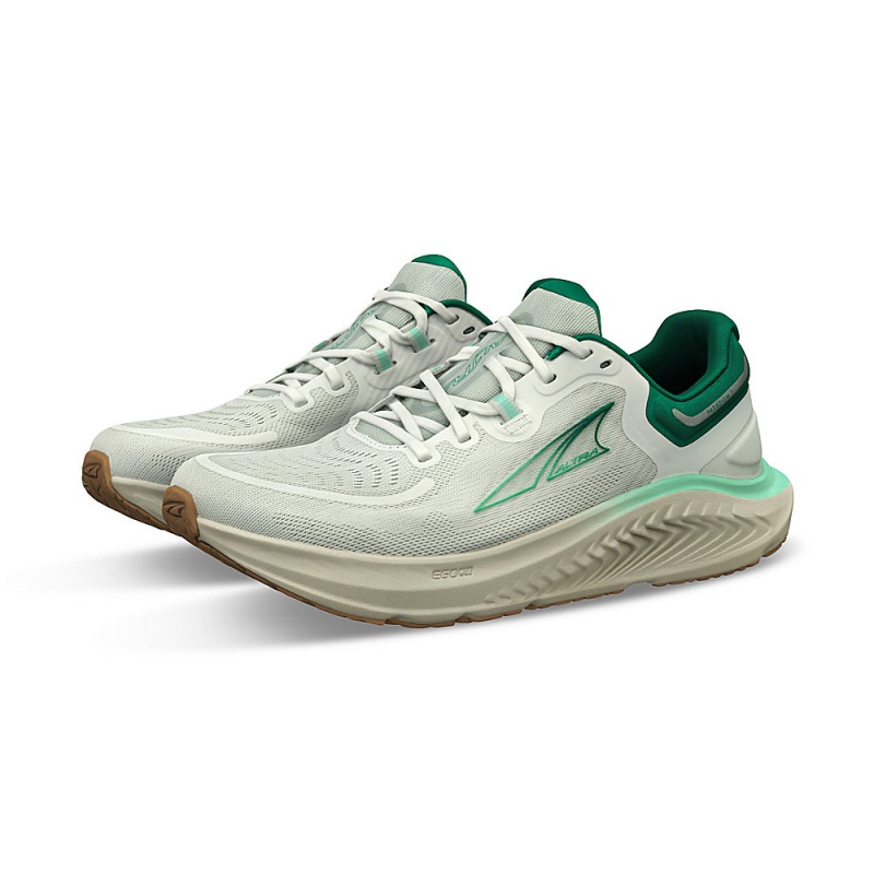 Altra PARADIGM 7 Women's Road Running Shoes White / Green | KJY-462317