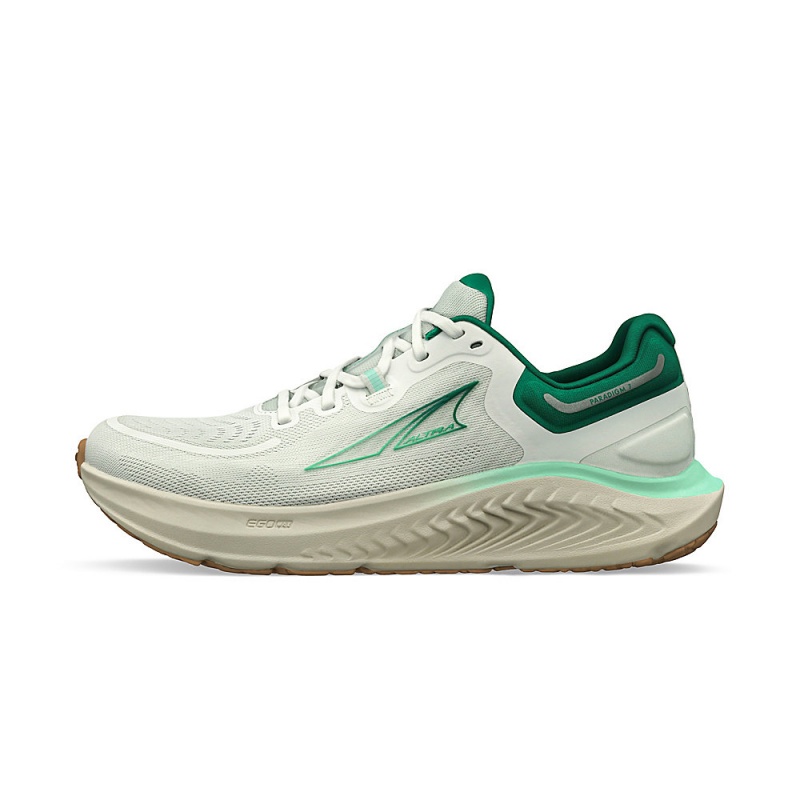 Altra PARADIGM 7 Women\'s Road Running Shoes White / Green | KJY-462317