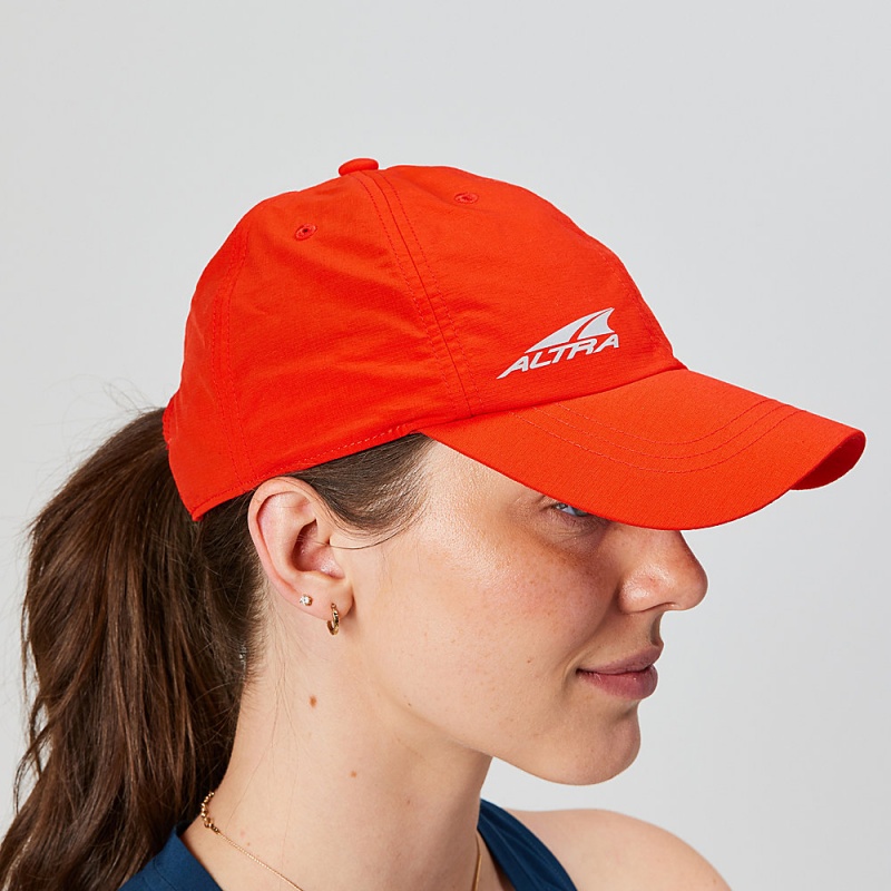 Altra PERFORMANCE RUN Women\'s Hats Red | YLI-210695