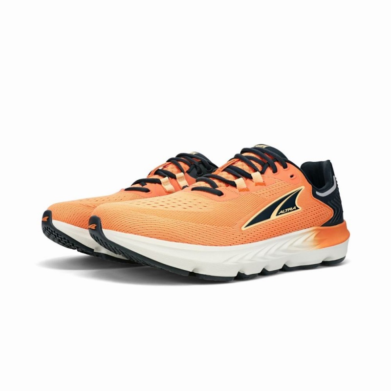 Altra PROVISION 7 Men's Road Running Shoes Orange / Black | QME-356140