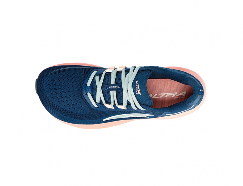 Altra PROVISION 7 Women's Road Running Shoes Navy / Pink | BXO-603895