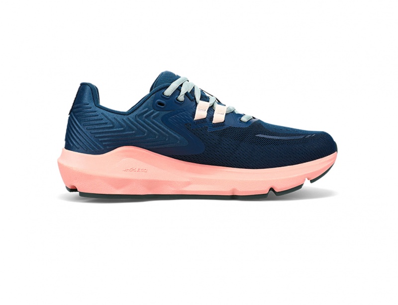 Altra PROVISION 7 Women's Road Running Shoes Navy / Pink | BXO-603895