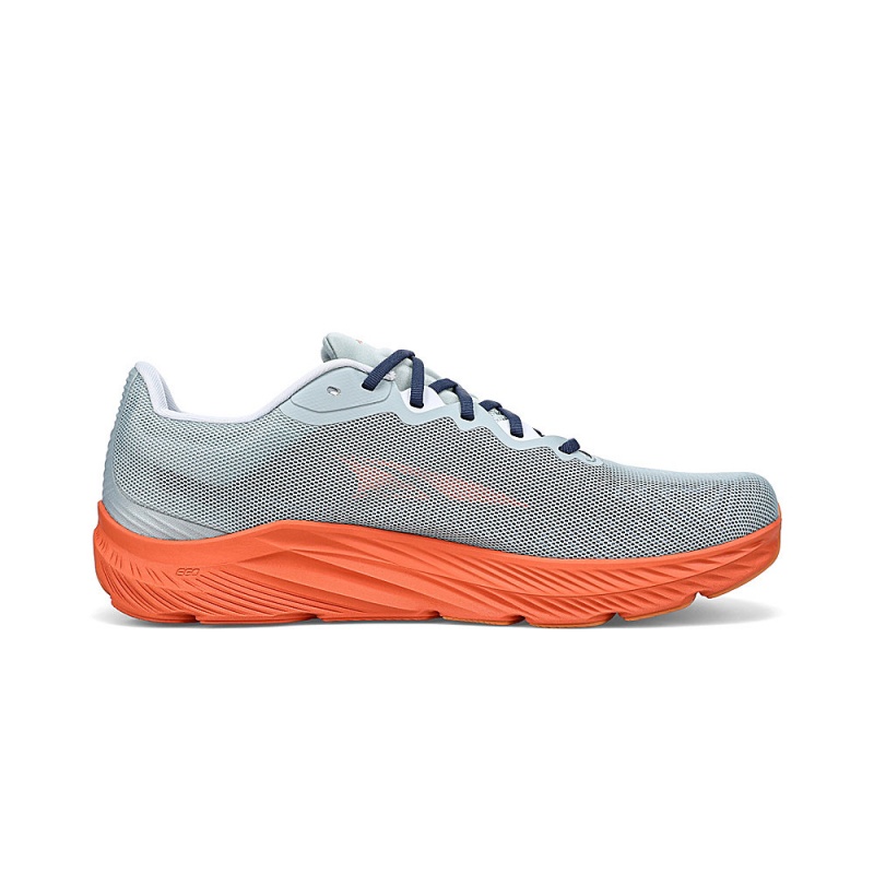 Altra RIVERA 3 Men's Road Running Shoes Blue / Orange | XRS-951873