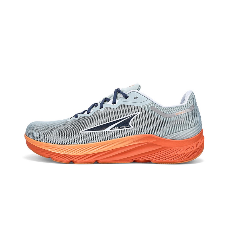 Altra RIVERA 3 Men\'s Road Running Shoes Blue / Orange | XRS-951873