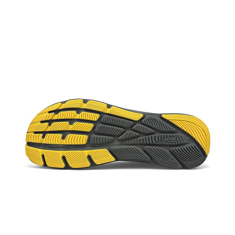 Altra RIVERA 3 Men's Road Running Shoes Grey / Yellow | QAG-718342