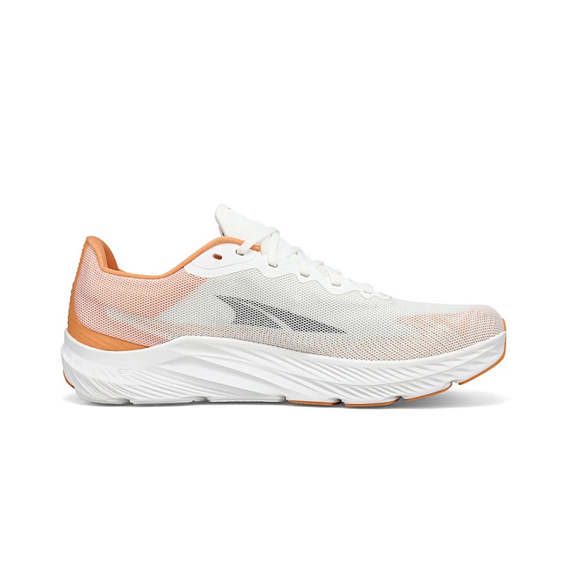 Altra RIVERA 3 Men's Road Running Shoes White / Orange | ZUC-569207