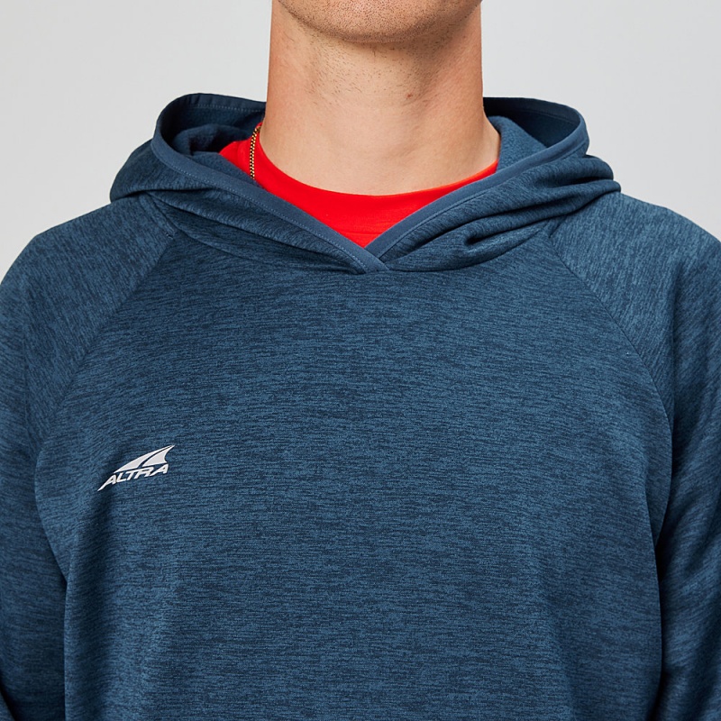 Altra RUN WITHOUT RULES Men's Hoodie Navy | CWQ-269580