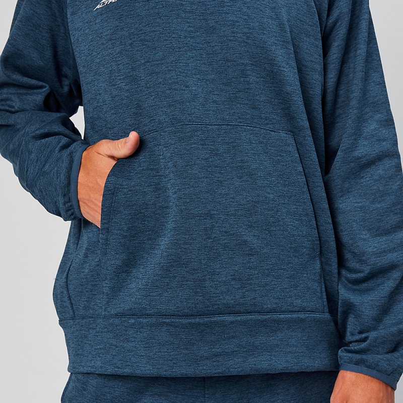 Altra RUN WITHOUT RULES Men's Hoodie Navy | CWQ-269580