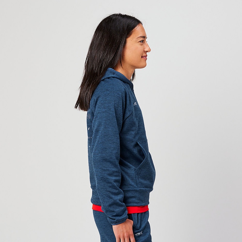 Altra RUN WITHOUT RULES Women's Hoodie Navy | JED-649830