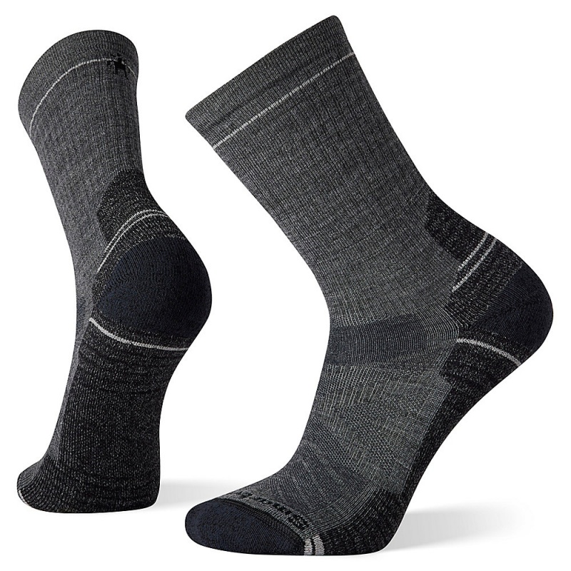 Altra SMARTWOOL HIKE LIGHT CUSHION CREW Women\'s Socks Grey | WJX-324760