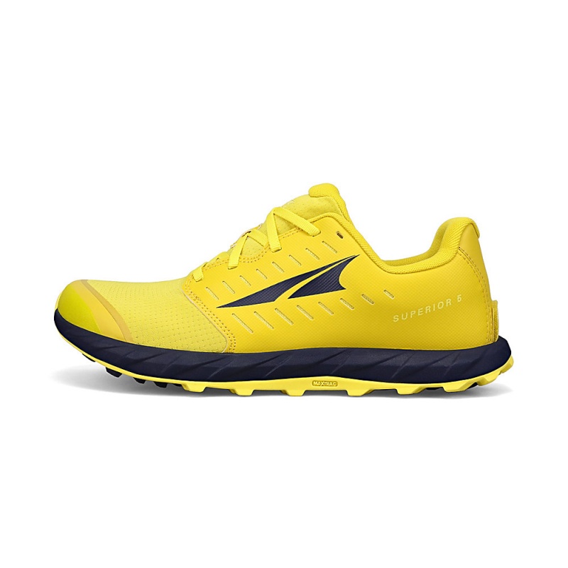 Altra SUPERIOR 5 Men\'s Trail Running Shoes Yellow | KXB-912654