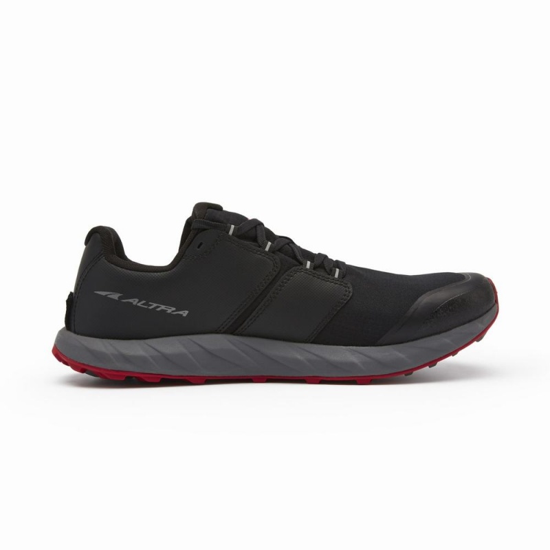 Altra SUPERIOR 5 Men's Trail Running Shoes Black / Red | LIB-475306