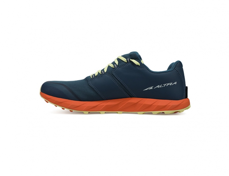 Altra SUPERIOR 5 Men's Trail Running Shoes Blue / Orange | AHF-085234