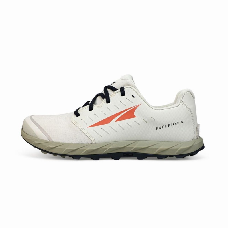 Altra SUPERIOR 5 Men\'s Trail Running Shoes White | OSA-816723