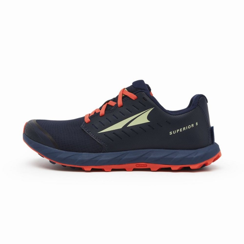 Altra SUPERIOR 5 Women\'s Road Running Shoes Navy / Black | LHQ-945213