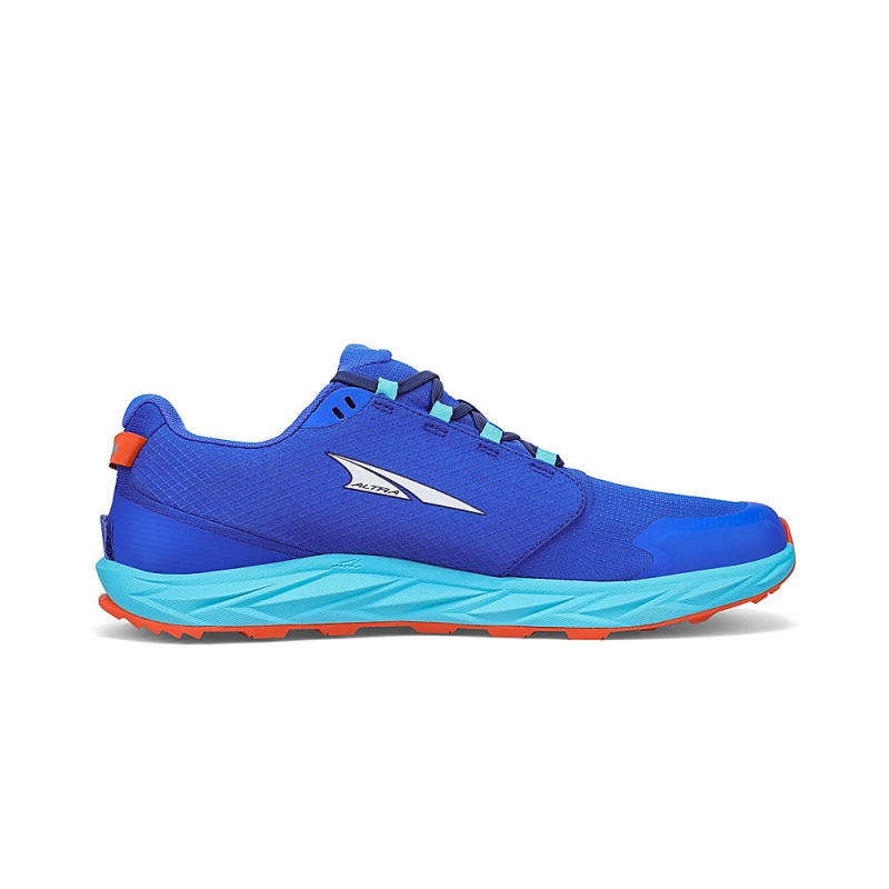 Altra SUPERIOR 6 Men's Trail Running Shoes Blue | FBQ-279603