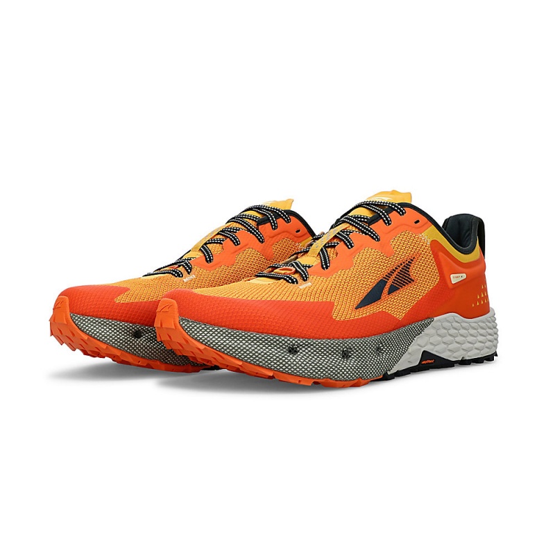 Altra TIMP 4 Men's Trail Running Shoes Orange | HME-216038