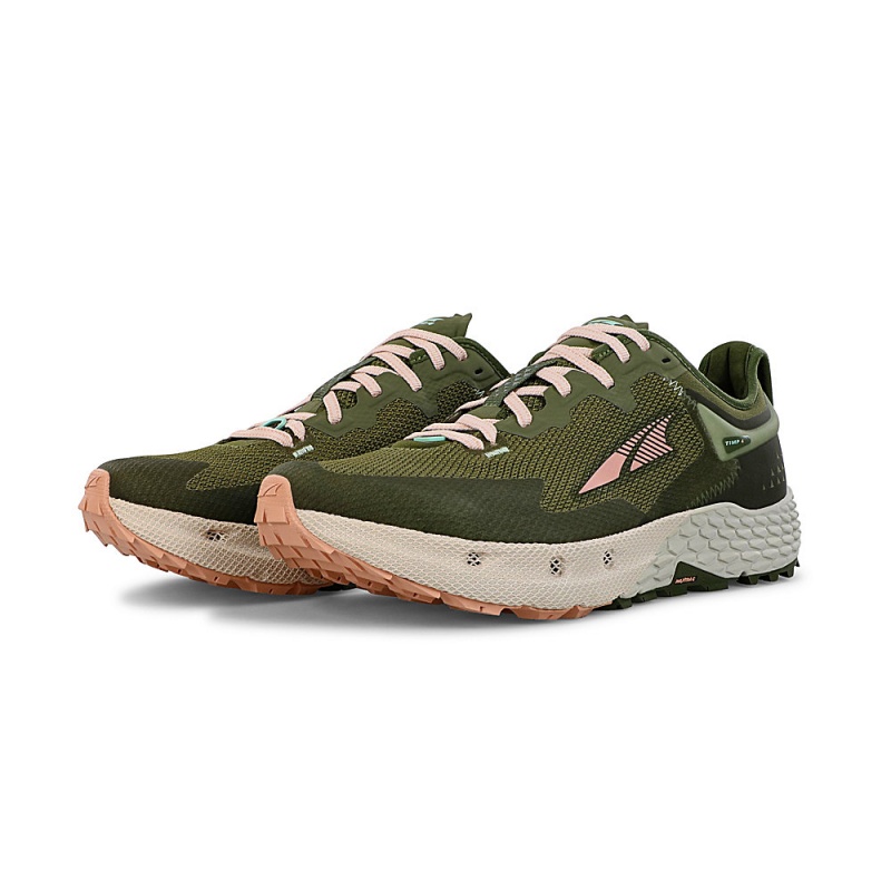 Altra TIMP 4 Women's Trail Running Shoes Olive | UDV-139468