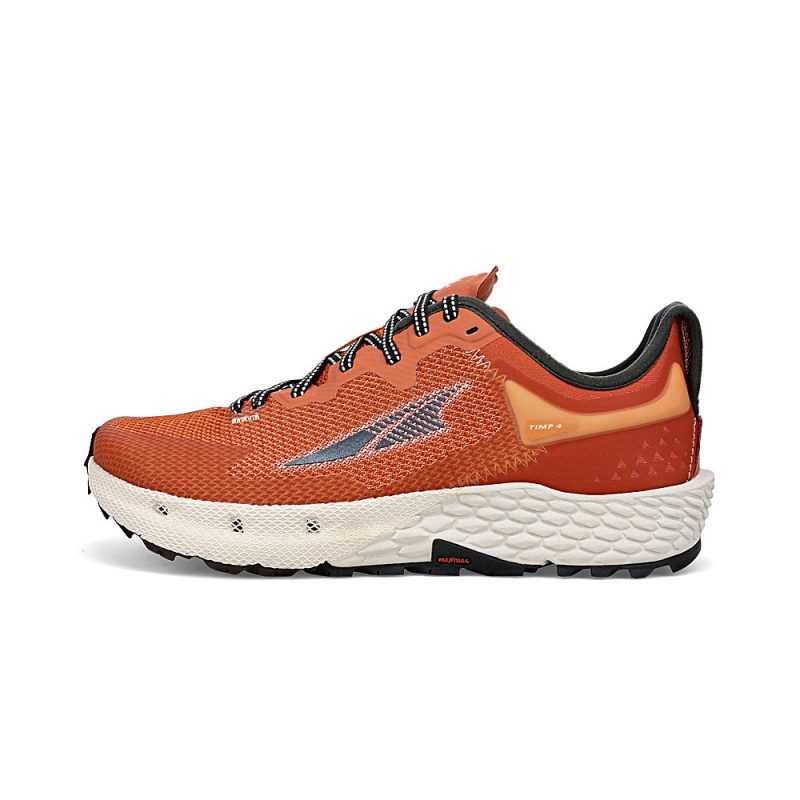 Altra TIMP 4 Women\'s Trail Running Shoes Red / Orange | VUD-016392