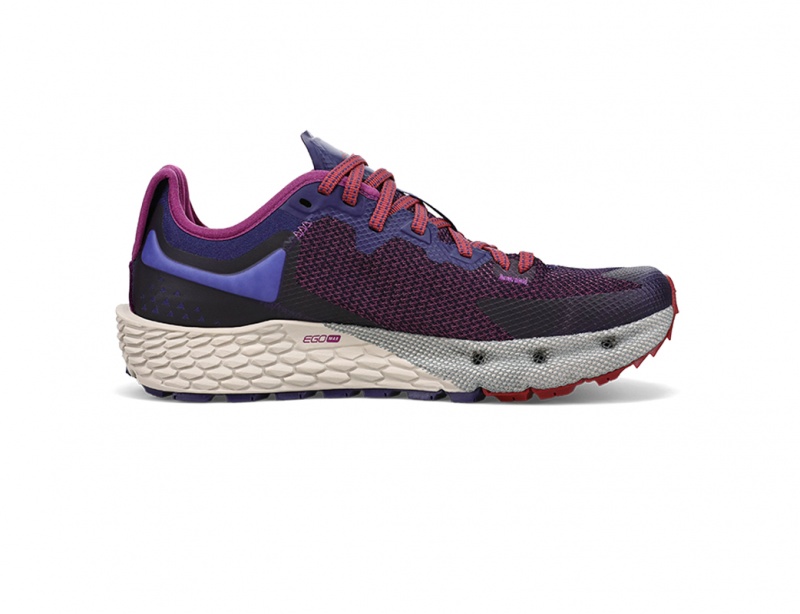 Altra TIMP 4 Women's Trail Running Shoes Dark Purple | KDH-295807