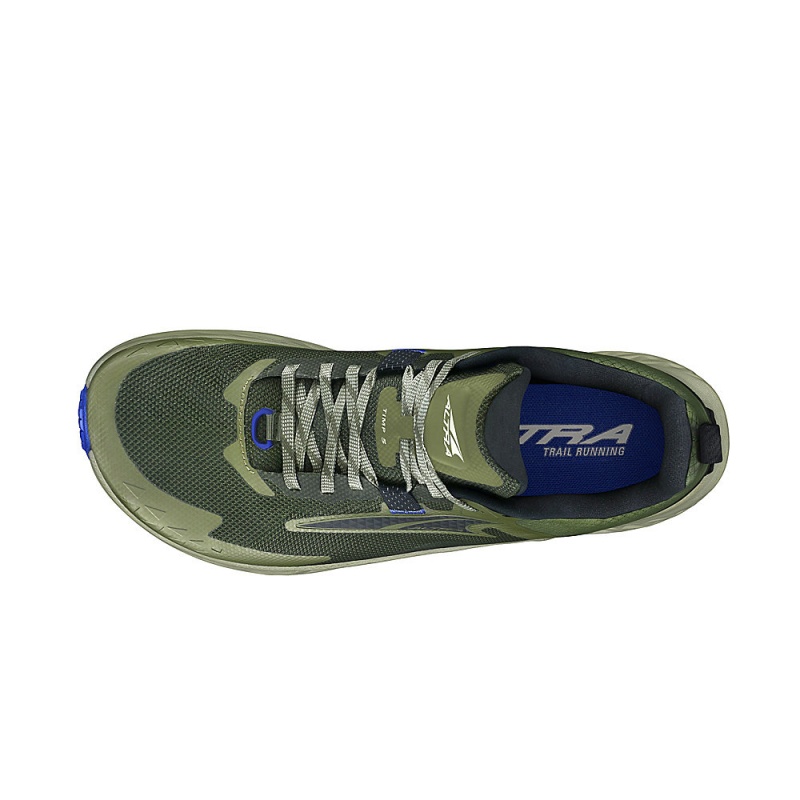 Altra TIMP 5 Men's Trail Running Shoes Olive | RSU-076491